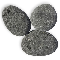 Tumbled Extra Large Gray Lava Stones