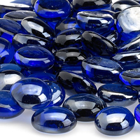 Royal Blue Luster Bead 1/2" Size