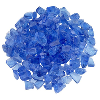 Light Blue Medium Size Recycled Glass
