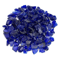 Dark Blue Medium Size Recycled Glass