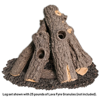 Fire Pit Prairie Oak Log Stack 27 Piece