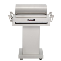 36 Inch TEC G-Sport FR Infrared Grill On Stainless Steel Pedestal