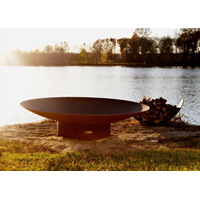 Asia Wood Burning Fire Pit 72 Inches