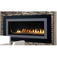 Superior VRL4543 Vent Free Gas Fireplace SHOWN WITH SILVER AGED TRIM