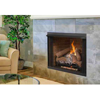 36" Ventless Firebox with 18" Gas Log Set by Superior