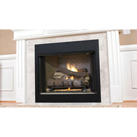Superior VRT3536 Vent-Free Fireplace with 24 Inch Gas Log Set
