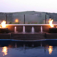 Fire bowls with Crossfire burners