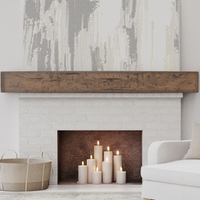 Faux Wood Mantel Shelves