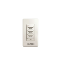 Skytech Wall Mounted Timer (front and back view)