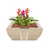 24 Inch Alicante Planter and Water Bowl