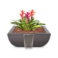36 Inch Alicante Planter and Water Bowl