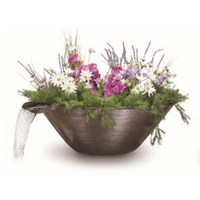 31 Inch Remi Planter Bowl with Water Spillway