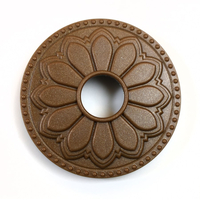 Magnetic Non-Metal Glamour Gold Flange Cover - Hermosa Design
