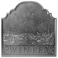 Winter Design Pennsylvania Fireback
