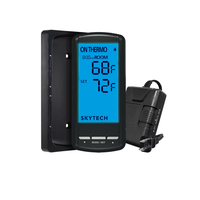 Skytech On/Off Touch Screen Fireplace Remote Control with Timer/Thermostat - 110V Operated