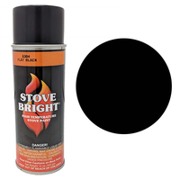 Flat Black High Temperature Stove Spray Paint