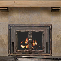 Fireplace Door With Heat Grate