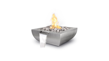 30" Alicante Stainless Steel Fire & Water Bowl