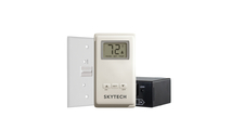 Skytech TS-R-2A Wireless Wall Mounted Fireplace Remote Control With Thermostat