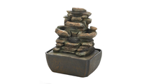 Tiered Rock Formation Fountain