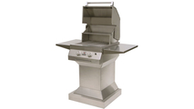 21 Inch XL Deluxe Pedestal Gas Grill With Three Burner Options