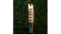 Vent Style Stainless Steel Tiki Torch
