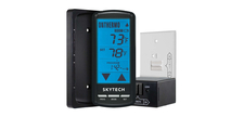 Skytech On/Off Touch Screen Fireplace Remote Control with Timer/Thermostat