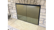 Odyssey Fireplace Door With Solar Cool Bronze Reflective Glass