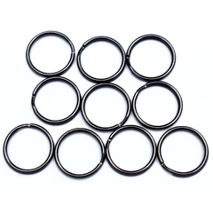 3/4" Split Key Rings - Black Finish