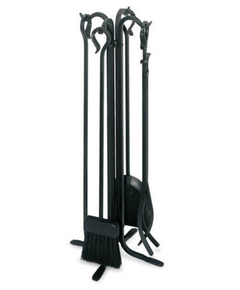 Forged Fireplace Tool Set