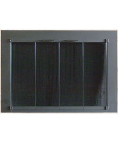 Portland Willamette Hawthorne Fireplace Door In Vintage Iron