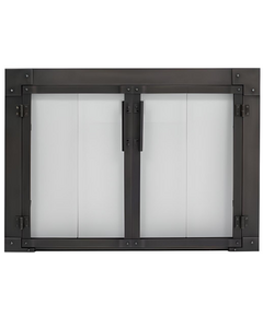 MKE Forte Fireplace Door