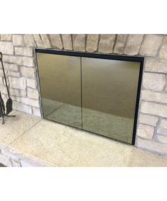 Odyssey Fireplace Door With Solar Cool Bronze Reflective Glass