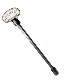 8 inch satin nickel universal gas valve key