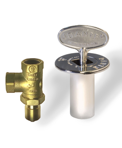 Pewter gas valve kit