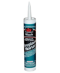 Black Fireplace Mortar
