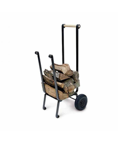 Wood Cart in black