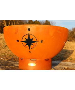 Fire Pit Art 36" Navigator Wood Burning Fire Pit