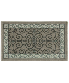 Pilgrim 27” x 46” Eastly Leaf Non-Slip Back Rectangular Hearth Rug | PG-19630