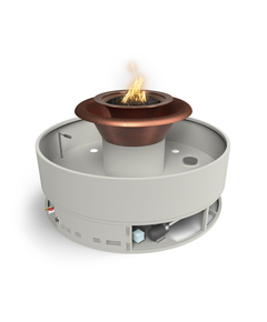 Olympian 360° Copper Fire & Water Bowl Self Contained 30 Inch