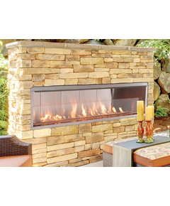 Superior VRE4660 60" Linear Outdoor Ventless Gas Fireplace