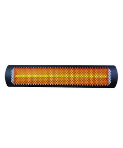 Bromic 2000W Tungsten Electric Heater | 220V-240V One Element Black