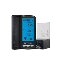 Skytech On/Off Touch Screen Fireplace Remote Control with Timer/Thermostat