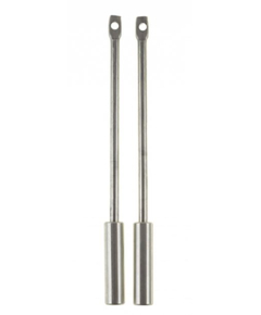 7" Stainless Steel Mesh Curtain Wands