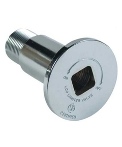 Universal Polished Chrome Decor Flange