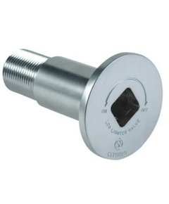 Universal Satin Chrome Decor Flange