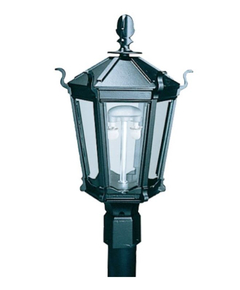 Everglow WK5A Gas Lamp Series Cast Aluminum Post Mount Lamp Head