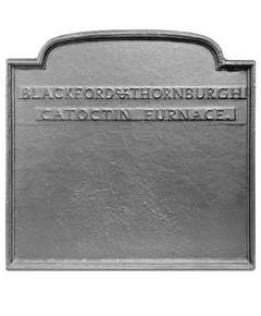 Antique Catoctin Furnace Design Pennsylvania Fireback