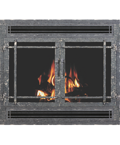 Chesapeake ZC Refacing shown in Metallic Latte finish and 1517 Louver Style