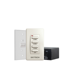 Skytech TM-R-2A Wireless Wall Mounted Fireplace Remote Control With Timer
